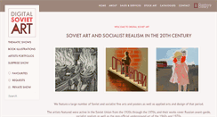 Desktop Screenshot of digitalsovietart.com